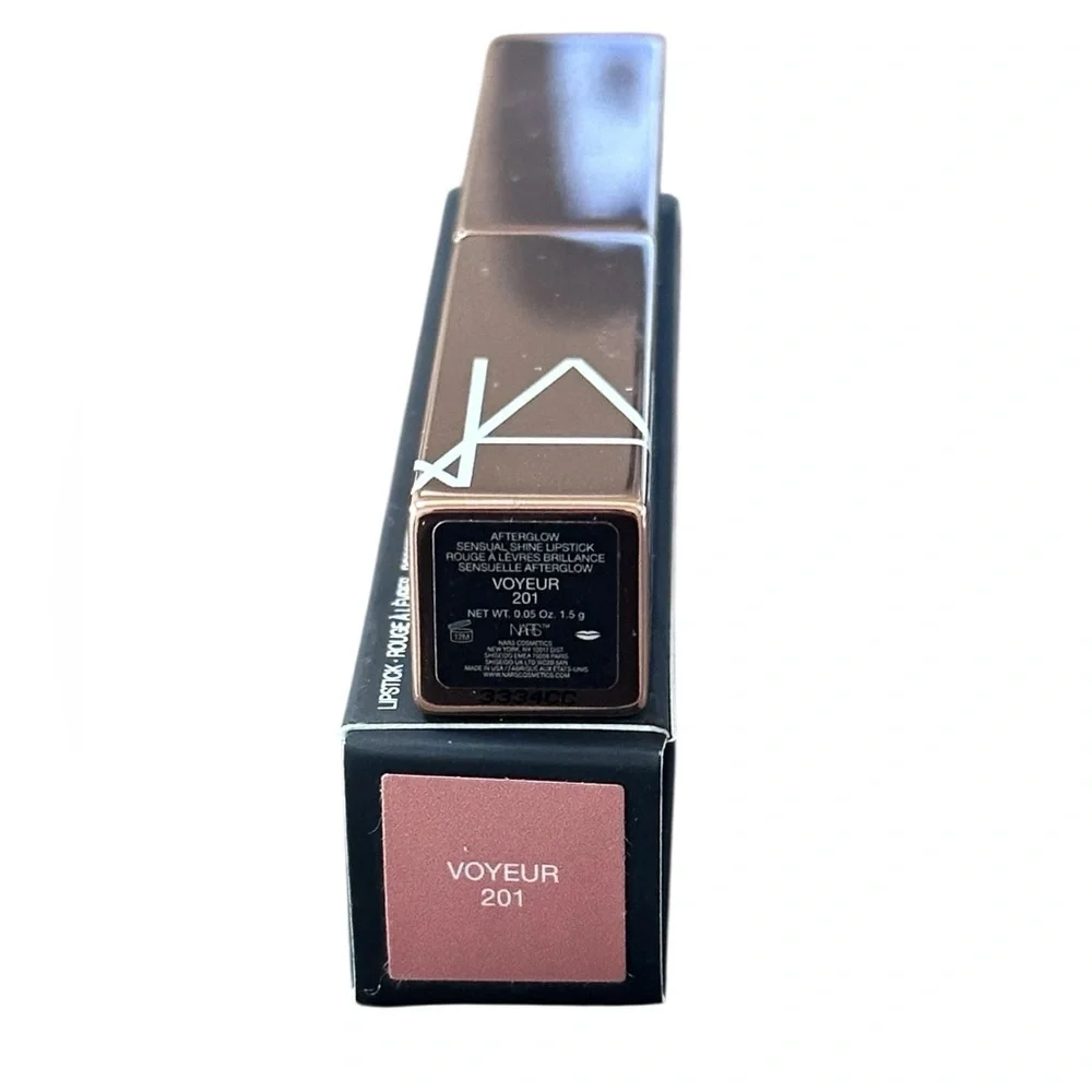 NARS Afterglow Sensual Shine Lipstick Voyeur 201 NIB